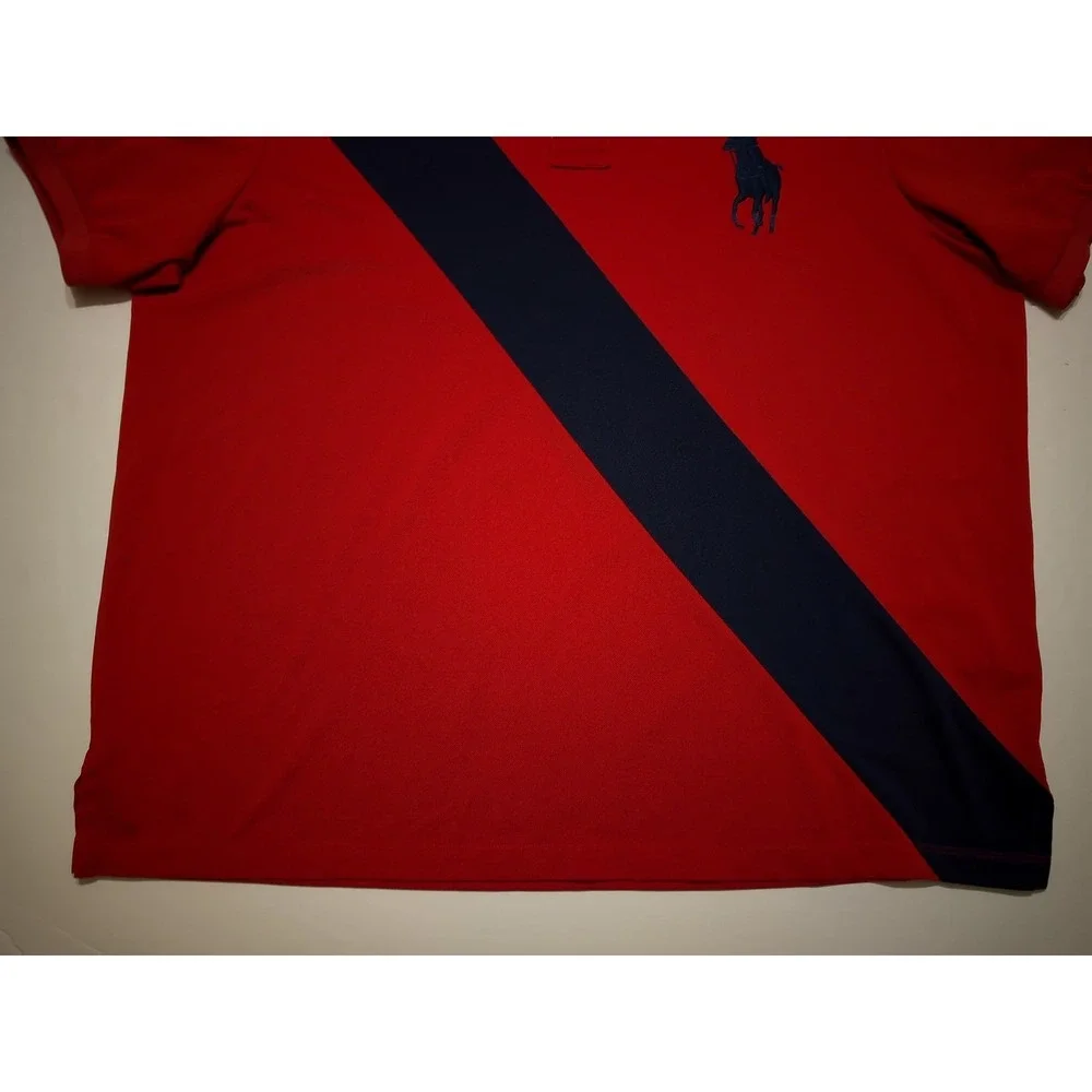 POLO RALPH LAUREN Big Pony Performance Shirt Red XXL 2XL